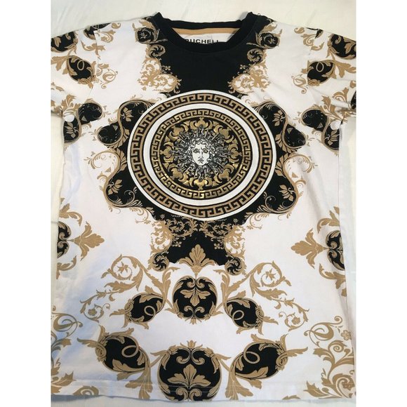 Bucheli All Over Print Shirt Mens sz Small - Picture 2 of 5